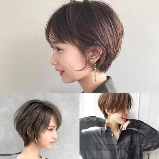 ショート 北間 寛哉のヘアスタイル