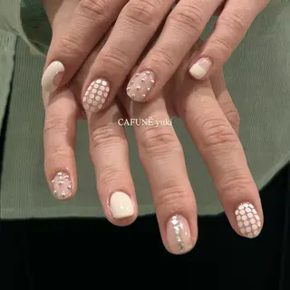 ネイル 🎼CAFUNÉ_ TOKYO.•*¨のネイルデザイン