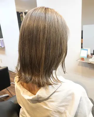 ミディアム カラー 松田 光雄のヘアスタイル