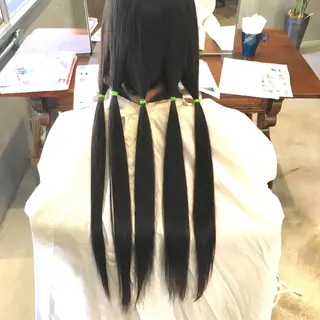 ロング las PAVILIONのヘアスタイル