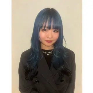 カラー 艶カラー🌟 ブリーチ/紅芭✨のヘアスタイル