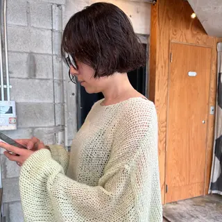 ショート パーマ 🍈yurina 福岡/パーマ🍈のヘアスタイル