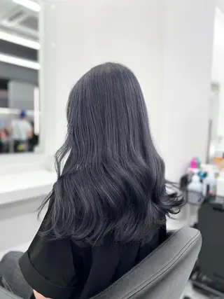 ロング カラー ヘアアレンジ 透明感×韓流ハイ トーン🫧RYUTAのヘアスタイル