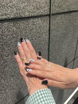 ネイル 個性派✴︎ジャケ写 ネイル🦋mire-のネイルデザイン