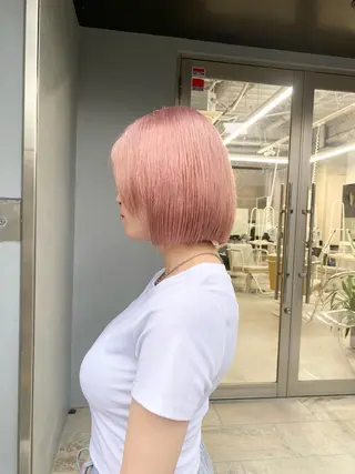 ショート カラー 前橋 姫奈のヘアスタイル