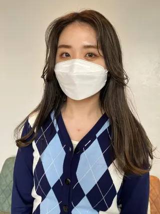 ロング カラー RISAKO レイヤーカット🎀のヘアスタイル