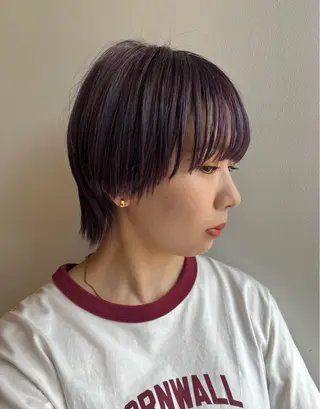 ショート カラー china/ボブ /似合わせカラーのヘアスタイル