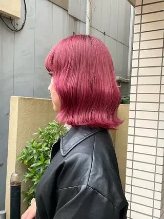 ミディアム カラー 🎀 原宿/ブリーチ 🎀　♡Reina♡のヘアスタイル