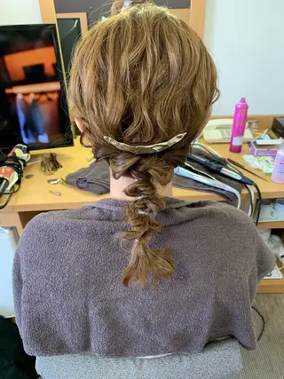 ヘアアレンジ one  chair natsumiのヘアスタイル