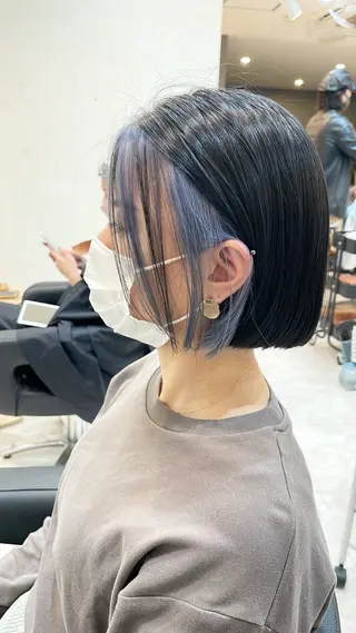 ショート シマオカイッセイ 個室サロンaceのヘアスタイル