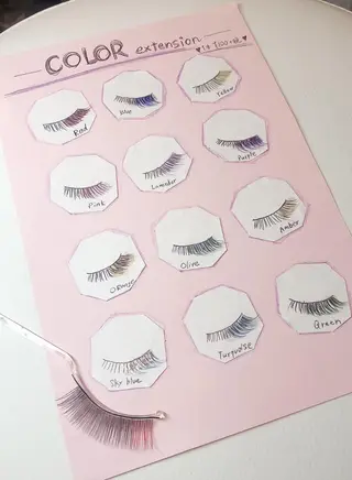 マツエク・マツパ 梨元 陽葵 （アイティスト）のマツエク・マツパデザイン