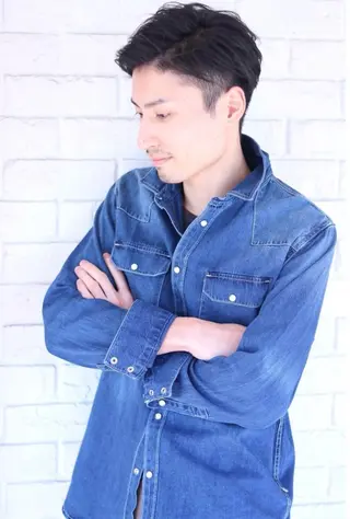 メンズ 尾前 了守のヘアスタイル