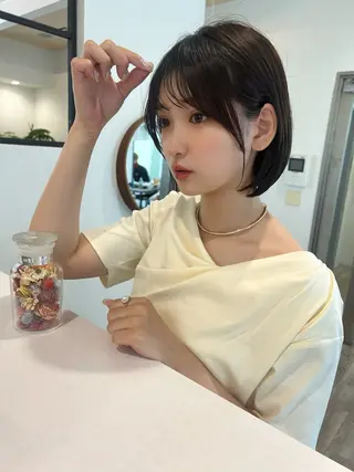 ショート 羽田 ひろむのヘアスタイル