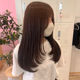 ロング カラー 望愛/レイヤー/ ハイトーン/メンズのヘアスタイル