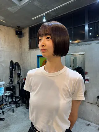 ショート パーマ/パーマ落とし /メンズカット/ヒロのヘアスタイル