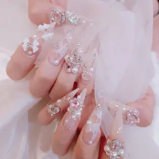 ネイル 梅田🦄中崎町🩵 u n o 0 1のネイルデザイン
