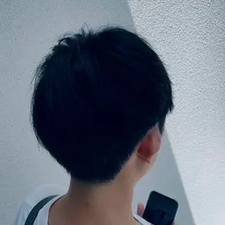 ショート カラー 縣空/LE-PLA BEAU Anteのヘアスタイル