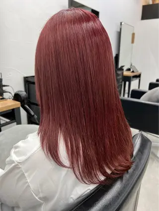 カラー 🎀 のえか/ハイ トーン/ピンク🤍のヘアスタイル