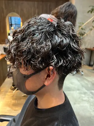 パーマ メンズ メンズ特化ニュアンス パーマ　RYOのヘアスタイル