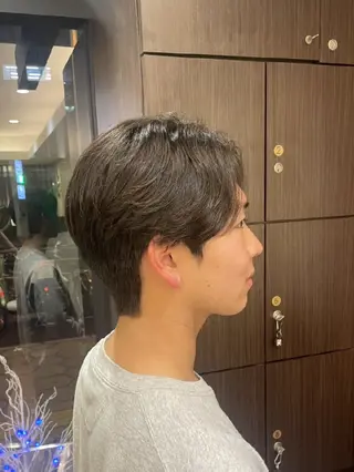 ショート 森木 幹太のヘアスタイル