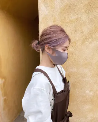 ミディアム カラー 太田 康治のヘアスタイル