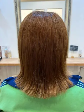 ミディアム カラー 🐰ハイトーンカラー 畠山 渡🐰のヘアスタイル