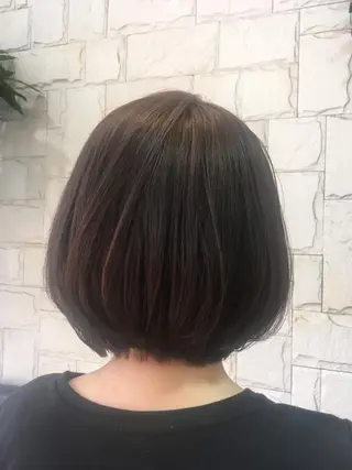 ショート カラー ✨🌿大人可愛い愛さ れhair🌿✨松本のヘアスタイル
