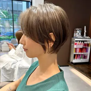 ショート レイヤーカット/ 堺 健人のヘアスタイル