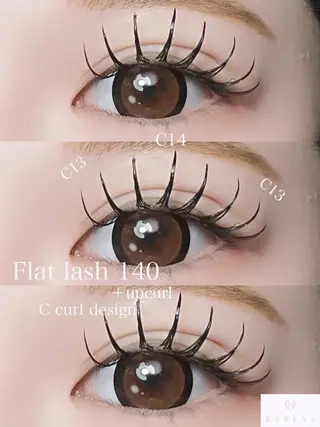 マツエク・マツパ ＲＥＢＥＳＴ ｅｙｅｌａｓｈのマツエク・マツパデザイン