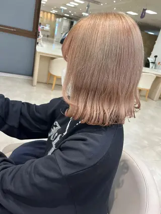 ミディアム カラー パーマ ヘアアレンジ 🍒KIKUCHI KANAE🍒のヘアスタイル