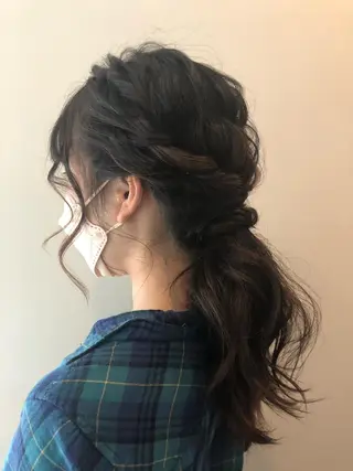 セミロング Hair&Make Nahoのマツエク・マツパデザイン