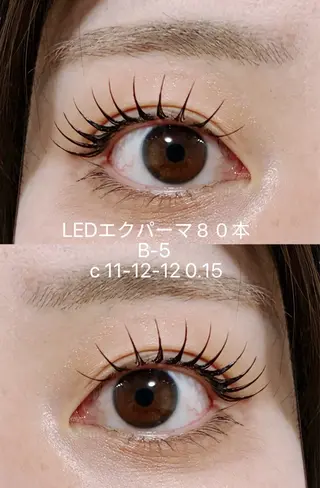 マツエク・マツパ kico.co salonのマツエク・マツパデザイン