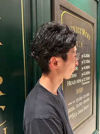 パーマ メンズ ヒロ銀座 うたのヘアスタイル