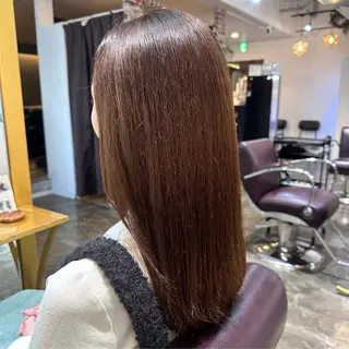 ロング カラー Saki💛心斎橋 レイヤー/艶髪のヘアスタイル