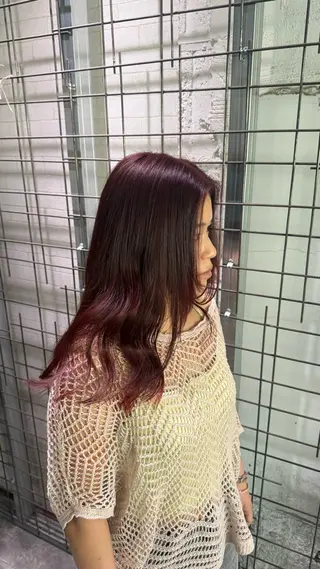 ロング UMM所属・赤木 俊太のヘアスタイル