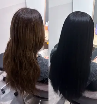 ロング カラー .ｒｅｏ 大宮のヘアケア屋さんのヘアスタイル