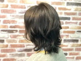 ミディアム Yu takaのヘアスタイル