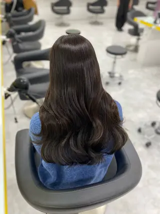 セミロング カラー パーマ ヘアアレンジ メンズ キッズ 💖横浜ブリーチなし 💖MIHOのヘアスタイル