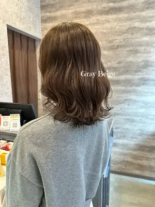 ミディアム カラー 🫟Blanco🫟 Color&Careのヘアスタイル