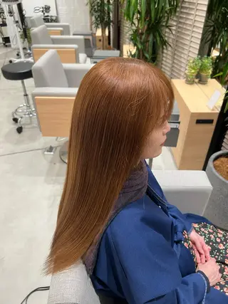 ロング カラー 髪質改善/似合わせ/ 艶髪🧡‬‪田中颯士のヘアスタイル