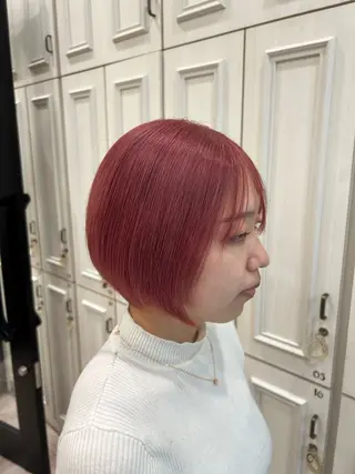 ショート 梅田美容室/ ウルフカットのヘアスタイル
