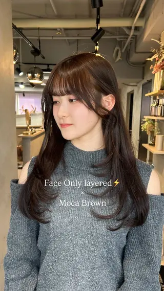 ロング 心斎橋ヘアカラー 海外ﾚｲﾔｰ/マリナのヘアスタイル