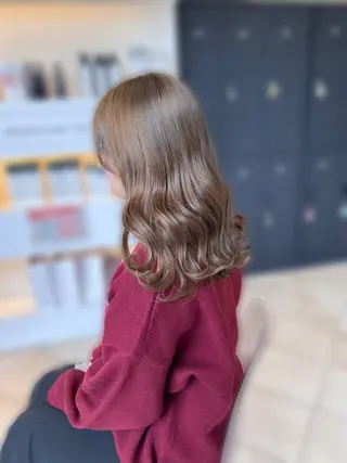 セミロング mei 撮影モデル募集中！のヘアスタイル
