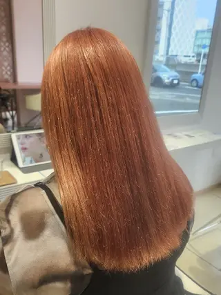セミロング カラー 暖色カラー/髪質改善 /メンズ🧡莉南のヘアスタイル