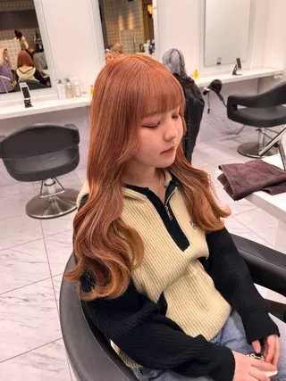 ロング カラー 💖札幌カラー 指名No.1💖玲奈のヘアスタイル