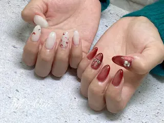 ネイル w wのネイルデザイン