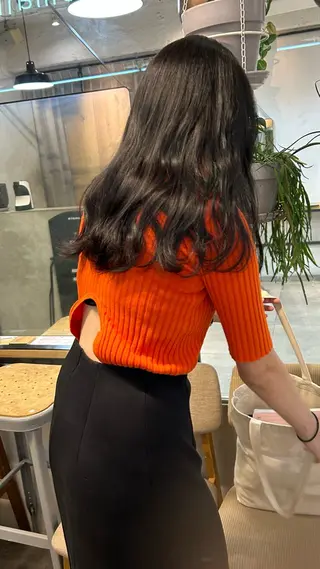 ロング カラー じゅわっと暖色カラー 🍊Moemiのヘアスタイル