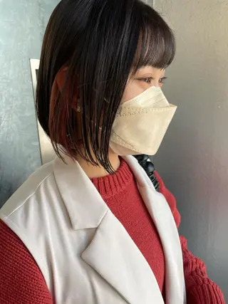 ショート カラー ヘアアレンジ 怪我のため6月末 復帰予定田中瑞希🍃のヘアスタイル