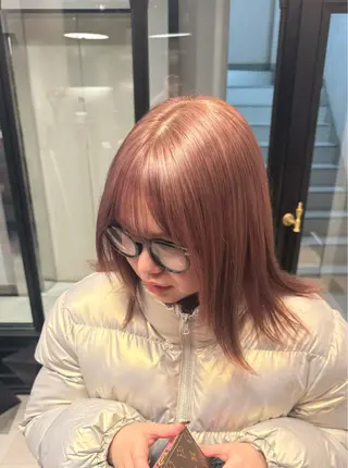 ミディアム saku 🎀🫧のヘアスタイル
