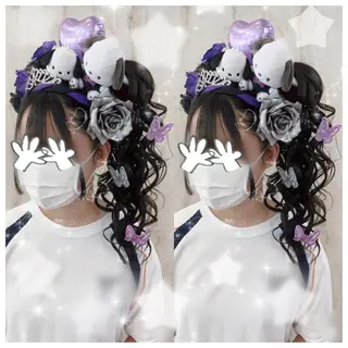 ヘアアレンジ セキグチ💞 lilaのマツエク・マツパデザイン